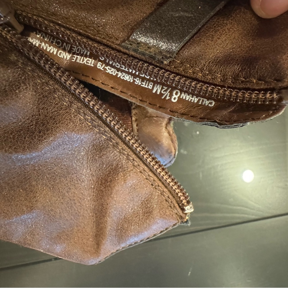 Baretrap Brown Leather Ankle Boots - Picture 6 of 6